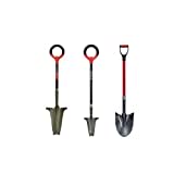 ROOTSLAYER Venteo Robustes Set, Schwarz, für Erwachsene, Garten, 360er-Griff