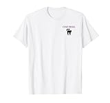 CIAO MIAU X SCHWARZE KATZE. Katzen Katzenliebhaber Humor Fun T-Shirt