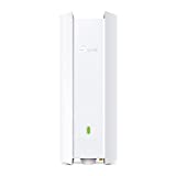 TP-Link EAP610-Outdoor AX1800 Gigabit Dualband WiFi 6 WLAN Access point (Dualband 1775Mbit/s, Omada SDN, zentrales Management, 1 Gigabit Port, IP67, nahtloses WLAN-Roaming, PoE angetriebene) weiß