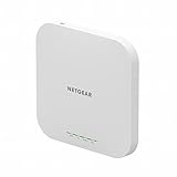 NETGEAR WAX610 WLAN Access Point PoE WiFi 6 (AX1800 Speed Dual-Band Mesh, WPA3, 802.11ax, 2.5G LAN, Lokales oder Insight Remote Management, PoE+ powered - Netzteil optional)