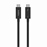 Belkin aktives Thunderbolt 4-Kabel, USB Type C-Verbindung mit 100W Power Delivery, PD-fähig, USB-4-konform und kompatibel mit TB3, MacBook Pro, iPhone 16 Pro/15 Pro, eGPU und anderen Geräten, 2m