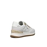 Geox Damen D DESYA A Sneaker, White Off White A, 39 EU