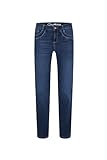 SOCCX Damen Jeans RO:My Regular Fit Dark Blue 29 32