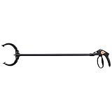 Fiskars Greifer, Stahl-Stiel, Länge: 87,5 cm, Schwarz, Solid, 1062271