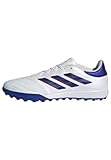 adidas Unisex COPA Pure II League Football Boots Turf Fußballschuhe, Cloud White/Lucid Blue/Solar Red, 44 2/3 EU