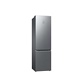 Samsung RL38C776ASR/EG Kühl-Gefrierkombination, 203 cm, 387 l, AI-Kühlschrank mit Gefrierfach, Wifi & AI Energy Mode, No Frost+, SpaceMax, Metal Cooling, Edelstahl Look