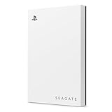 Seagate Game Drive PS4/PS5, 5TB, tragbare externe Festplatte, 2.5 Zoll, USB 3.0, weiß, LED blau, inkl. 2 Wochen Playstation+, STLV5000202