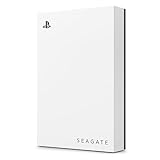 Seagate Game Drive PS4/PS5, 2TB, tragbare externe Festplatte, 2.5 Zoll, USB 3.0, weiß, LED blau, inkl. 2 Wochen Playstation+, STLV2000202