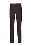 Robell Style Marie - Stoffhose Damen high Waist - Damenhose Power Stretch - Bengaline Stoff Hose mit Schlitz am Saum – Innenseite angeraut - Bitte eine Größe Kleiner bestellen