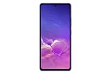 Samsung Galaxy S10 Lite Android Smartphone ohne Vertrag, 4.500 mAh Akku, Schnellldaden, 6,7 Zoll Super AMOLED Display, 128 GB/8 GB RAM, Dual SIM, Handy in schwarz