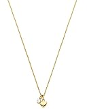 Purelei® Brave Kette Damen (Gold) – Halskette Damen aus langlebigem Edelstahl – Wasserfeste Kette mit Anhänger – 50-55 cm Länge verstellbar – Halskette für deinen individuellen Look