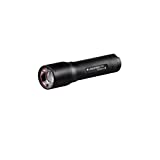 Ledlenser P7R LED Taschenlampe, fokussierbar, wiederaufladbar, mit Akku, 1000 Lumen, 210 Meter Leuchtweite, 40 Stunden Leuchtdauer