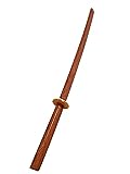 TEKKA BUDO Bokken aus Roteiche - 100 cm mit Tsuba - Trainingsschwert Japanisch - Holzschwert Aikido, Iaido, Kempo, Kobudo, Kampfkunst