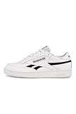 Reebok Unisex Club C Revenge Sneaker,Ftwwht Black Ftwwht,43 EU