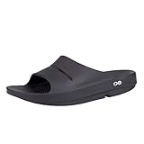 OOFOS Damen Ooahh Slide Sport-& Outdoor Sandalen, Schwarz (Black), 41 EU