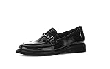 Gabor Damen Slipper, Frauen Slip On,College Schuhe,Businessschuhe,Slip-ons,Mokassins,Halbschuhe,Slides,Loafer,schwarz(Altsilber),42.5 EU / 8.5 UK