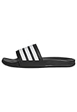 adidas Unisex Adilette Comfort Slides, Core Black / Cloud White,43 EU