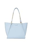 O bag - Shopper Tasche california aus polyurethan, himmelblau (28 X 43 X 14 cm)