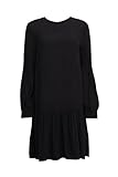 ESPRIT Damen 113EE1E368 Kleid, 001/BLACK, L