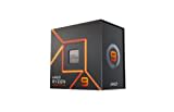 AMD Ryzen 9 7900X Prozessor, 12 Kerne/24 Threads, Zen 4 Architektur, 76 MB L3 Cache, 170 W TDP, bis zu X.X GHz Frequenz Boost, Sockel AMD 5, DDR5 und PCIe 5.0, Schwarz