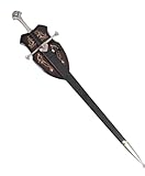 g8ds® LOTR Schwert Anduril von Aragorn - mit Wandhalterung und Schwertscheide - Flamme des Westens - Outdoor Deko - Hobbit - Filmschwert