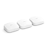 Amazon eero Pro 6 Tri-Band-Mesh-WiFi-6-System mit integriertem Smart Home-Hub von Zigbee | 3er-Set