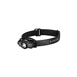 Ledlenser MH5 LED Stirn- und Handlampe in Einem, Outdoor, Akku- oder Batteriebetrieb möglich, 400 Lumen, Rotlichtfunktion, inkl. Akku