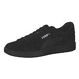 PUMA Unisex Smash 3.0 Sneaker, Black Black Silver, 43 EU