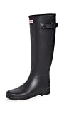 Hunter Damen Original Refined Gummistiefel, Schwarz (Black)