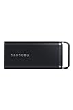 Samsung Portable SSD T5 EVO, 4 TB, USB 3.2 Gen. 1, 460 MB/s Lesen, 460 MB/s Schreiben, Externe Festplatte für Mac, PC, Android, Smart TVs und Spielkonsolen, Inkl. USB-C-Kabel, MU-PH4T0S/EU