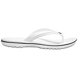 Crocs Unisex Crocband Flip Zehentrenner, Weiß – Größe 38-39