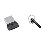 Jabra Link 370 USB A Bluetooth Adapter UC – 30 Meter/98 Feet Wireless Range for Jabra Headsets & Talk 45 Mono In-Ear Headset – Kabellos Telefonieren, Podcasts und Musik hören – Schwarz