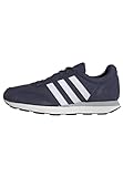 adidas Herren Run 60s 3.0 Leather Shoes Schuhe, Shadow Navy/Cloud White/Core Black, 44 2/3 EU