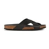 Geox Herren U Ghita D Slide Sandal, Black, 44 EU