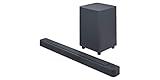 JBL Bar 500 – Kompakte 5.1-Kanal-Soundbar für Heimkino Sound-System – Kabelloser Bluetooth-Lautsprecher mit Subwoofer und Dolby Atmos Surround Sound – Schwarz