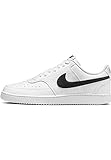 Nike Herren Court Vision Low Next Nature Sneaker, White/Black-White, 41 EU