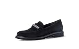 Gabor Damen Slipper, Frauen Slip On,College Schuhe,Businessschuhe,schluepfschuhe,Slip-ons,Mokassins,Halbschuhe,Slides,schwarz,42 EU / 8 UK