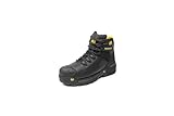 CAT Footwear Herren Excavator Lt Ct S3 Wp Hro Sra Sicherheitsstiefel, Schwarz, 43 EU