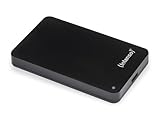 Intenso Memory Case Portable Hard Drive 5TB, tragbare externe Festplatte - 2,5 Zoll, 5400 U/min, 8 MB Cache, USB 3.0 schwarz