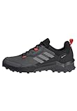 adidas Herren Terrex AX4 Gore-TEX Hiking Shoes Wanderschuhe, Grey Six/Grey Four/Solar Red, 44 EU