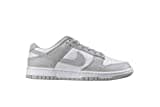 Nike Herren Dunk Low Retro Sneaker, White Grey Fog, 45 EU