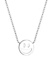 Elli Ohrringe Damen Ohrstecker Smiley Face Emoji mit Kristall in 925 Sterling Silber