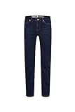 SOCCX Damen Jeans RO:My Regular Fit Dark Blue 30 32