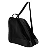 LINGSFIRE Rollschuhtasche, Atmungsaktive Eislauftasche Schulter und Top Griff Oxford Tuch Skating-Tasche für Damen Herren und Erwachsene Rollschuh-Zubehör (Schwarz)