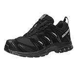 Salomon XA Pro 3D Gore-Tex Wasserdichte Herren Trailrunning- und Wanderschuhe, Stabilität, Grip, Langlebiger Schutz, Black, 45 1/3