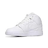 Nike Air Jordan 1 Mid (Gs) Sneaker, WeiÃŸ, 38 EU