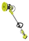 RYOBI 18 V ONE+ Akku-Nass-Reinigungsbürste RWTS18-0 (teleskopierbar bis 1,4m, 15 cm Borstenkopf, Max. Leerlaufdrehzahl min⁻¹ 0-2100, ohne Akku und Ladegerät)