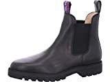 blue heeler Damen Boots Jackaroo Schwarz Glattleder 38