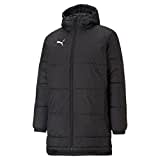 PUMA Unisex Bench Jacke, Puma schwarz - Puma weiß, XL EU