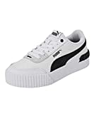 PUMA Damen Carina Lift Sneaker, White Black Black, 37 EU